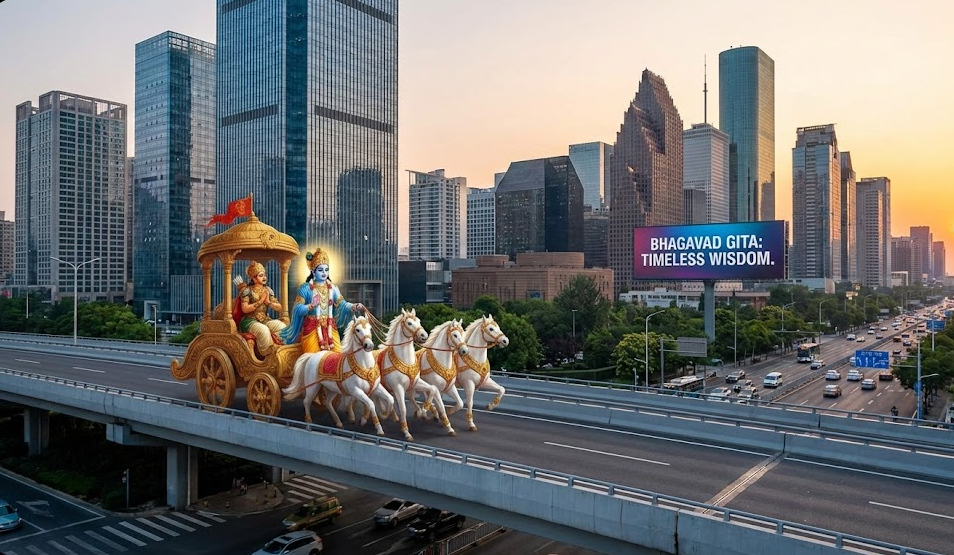 Arjuna's Request and Positioning in Bhagavad Gita Chapter One: The Psychology of Confronting Reality